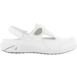 Sabots non s&eacute;curit&eacute; femme CARLY OB SRC ESD WHITE Yvetot