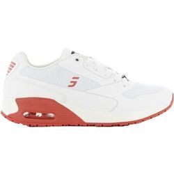 Chaussures non s&eacute;curit&eacute; femme ELA O1 SRC ESD FUCHSIA Yvetot