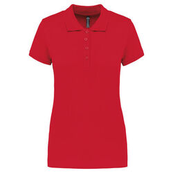 Polo MC femme piqu&eacute;