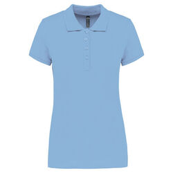 Polo MC femme piqu&eacute;