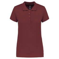 Polo MC femme piqu&eacute;