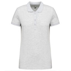 Polo MC femme piqu&eacute;