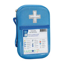 Trousse secours fluo AGRO ALIMENTAIRE 2/4 PERSONNES Yvetot