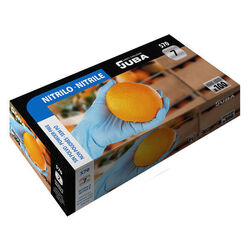 Gants chimie - Usage court NITRILE NON POUDR&Eacute;S Yvetot