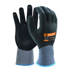 Gants de manutention E-FLEX NITRILE TOTAL PICOTS Yvetot