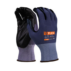Gants de manutention E-FLEX NITRILE PAUME TACTILE Yvetot