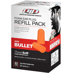 Bouchons d'oreilles MEGA BULLET REFILL Yvetot