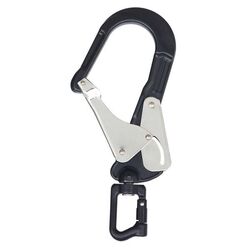 Mousqueton d'&eacute;chafaudage alu HUKA-2 - t&eacute;moin de chute Yvetot