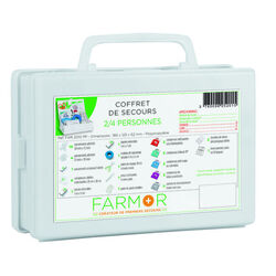 Coffret secours MULTIRISQUES 2/4 PERSONNES Yvetot
