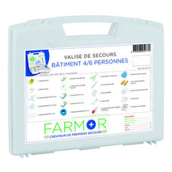 Valise secours BATIMENT 4/6 PERSONNES Yvetot